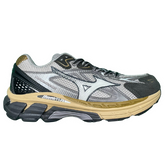Mizuno Halo Mix Trainers / Sneakers Gray / White / Silver / Beige / Black